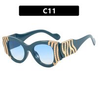 Plastic glasses with blue light protection for women 8179-PN