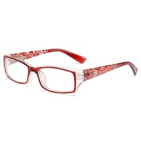 Очки пластиковые для чтения KY8805 и защитой Blue ray cut с флексами, диоптрии от +1.00 до +4.00, РМЦ=62-64