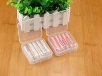 Комплект из 5 штук мини-наборов для мягких контактных линз - пинцет + присоска SC-2010剪刀夹5个装