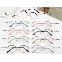 Metal frame with Blue Ray Cut protection lenses MAMO F99056