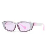Plastic polygonal sunglasses for women Elit 1224-EL