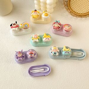 Мини-набор для мягких контактных линз выдвижной W-CT15彩虹月亮女孩