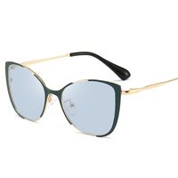 Очки металлические фотохромные с защитой от синего света 9713-GT