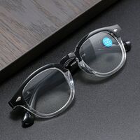 Plastic glasses for reading, with Blue ray cut protection and flex hinges, diopters from 0.00 to +4.00, RMC=62-64, KY006