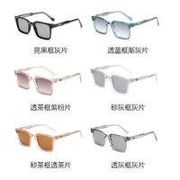 Plastic + metal square sunglasses for men Elit BEE3221-EL
