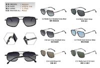 Polarized metal sunglasses for men Leke PS2223