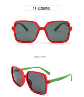 Детские силиконовые солнцезащитные поляризационные очки с защитой UV400 T11020