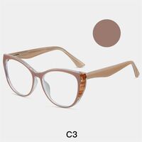 TR90 plastic frame or glasses with blue light protection, with spring hinges FA87223