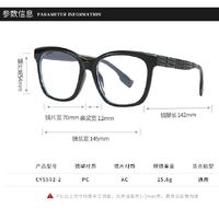 Plastic glasses with blue light protection for women 5592-PN