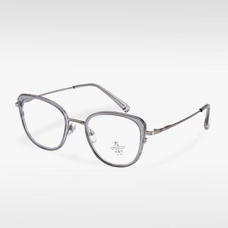 Combined frame (metal + TR90) with Blue Ray Cut protection lenses MAMO S11803