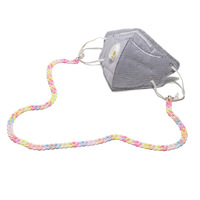 Многоцветная акриловая цепочка для очков GB091