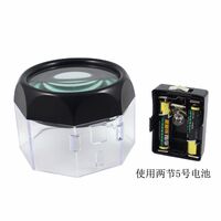 Лупа настольная с подсветкой 13104-XX, увеличение: 5X