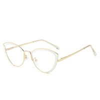 Metal glasses with blue light and UV protection 9715-GT