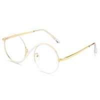 Очки металлические с защитой от синего света 9744-GT