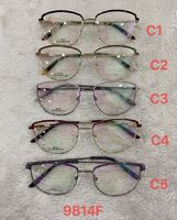 Оправа для очков металлическая с флексом 9814F