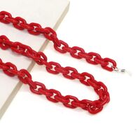Acrylic non-slip chain, thick 13 colors, for glasses and masks GB035