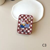 Kit for soft contact lenses XY5060酒红盒兔