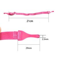 Elastic string - children's elastic glasses holder with adjustable length, 21 cm, clamp - Ø2.5 mm