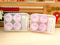Mini set with contact lens cases ZZXF, 2pcs