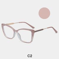 TR90 plastic frame or glasses with blue light protection, with spring hinges FA8345