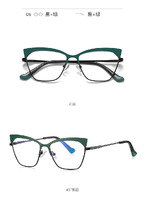 Metal blue blocker frames for glasses 3049