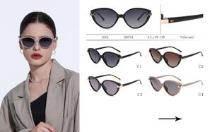 Polarized plastic sunglasses Leke LK26014