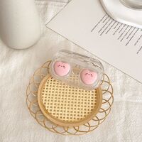 Mini soft contact lens XF208爱心五角蓝云