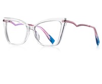 Fashion New Flat Mirror Glasses frame for glasses TR90+CA material (flex hinges) FOCUS FCS2106