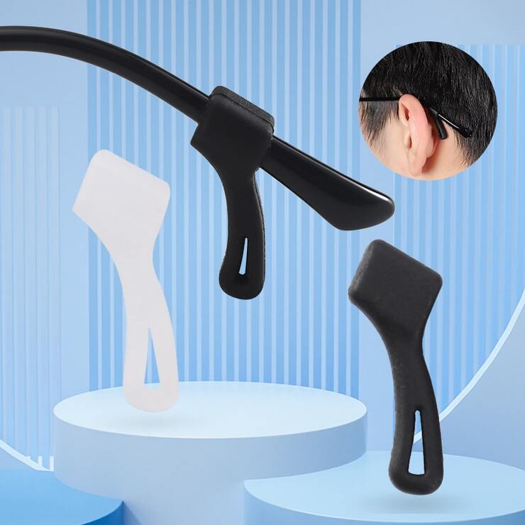 Стоппер - насадка на заушник, противоскользящий ушной крючок, 24*7 мм