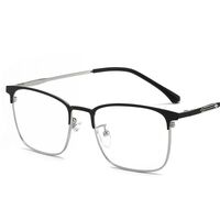 Metal glasses with blue light and UV protection 9678-2-GT