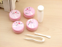 Mini set with contact lens cases ZZXF, 2pcs