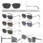 Rimless polarized metal sunglasses with nylon lenses Eberhard EH21087
