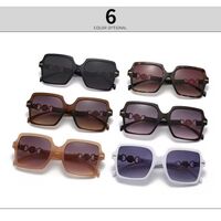 Plastic + metal square sunglasses Elit 4441-EL