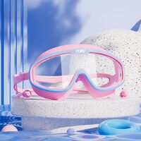 Swimming waterproof anti-fog goggles for kids (3-15 years), with box and bag type, 6006-YU