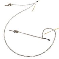 Metal non-slip chain, with hollow beak suspension, for glasses and masks GL198