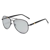 Polarized photochromic metal sunglasses KY209-2