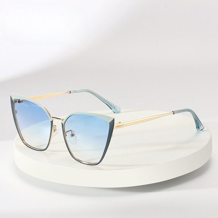 Metal sunglasses with UV400 protection 9702-2-GT