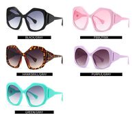 Plastic polygonal sunglasses for women Elit 1222-EL