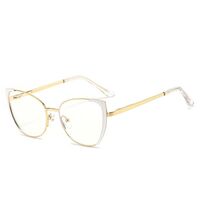 Metal glasses with blue light and UV protection 9738-3-GT