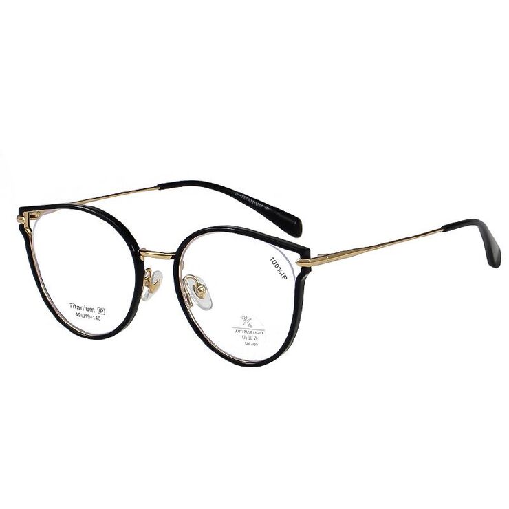 Оправа сверхлёгкая титановая + пластик TR90 с защитой от синего цвета MAMO T22056