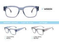 Plastic frames for glasses acetate material WD0034