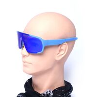 Safety shockproof sports goggles+3 caps 骑行套装-PDOC-柱面