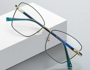 Fashion optical metal blue blocker glasses frame for glasses MORE 3068