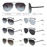Polarized metal sunglasses for men Romonis PS2139-R