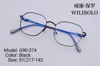 Metal ultrathin women's frames Wilibolo G90-374