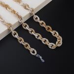 Acrylic non-slip chain, with 13 colors, for glasses and masks GB038