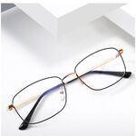 Metal glasses with blue light and UV protection 9640-3-GT