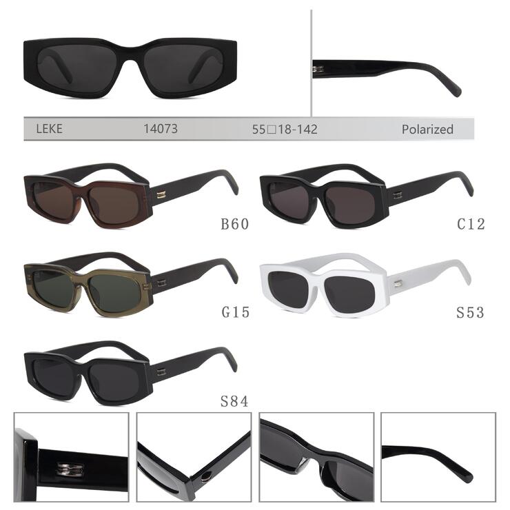 Polarized plastic sunglasses for women Leke LK14073
