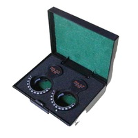 Eyeglass clip-on for trial lenses, set of 2 pieces TC-206