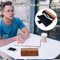 Футляр-чехол из натуральной кожи для очков PH-61066